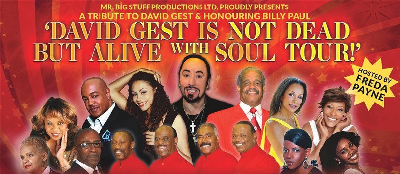 David Gest Is Not Dead But Alive With Soul - Tour going ahead as tribute!