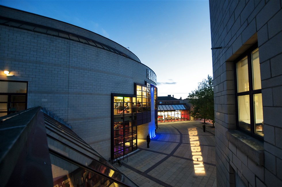 york barbican view from balcony